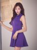 ロイヤルパープル　モデル：明日花キララ　身長162cm　着用サイズ：Sサイズ