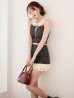 ブラックチェック モデル：れみ　身長：163cm　着用サイズ：Sサイズ