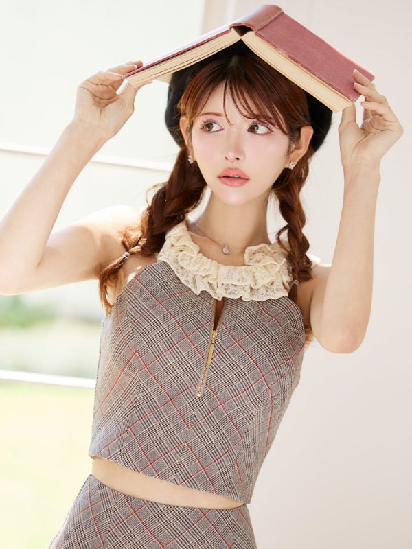 グレー モデル：まりん　身長：164cm　着用サイズ：Sサイズ