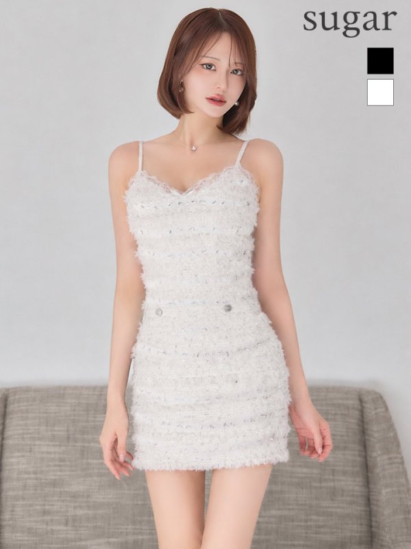 ホワイト　モデル：れみれみ　身長：163cm　着用サイズ：Sサイズ