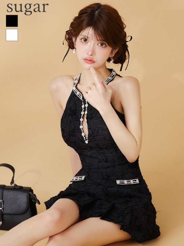 ブラック　モデル：まりん　身長：164cm　着用サイズ：Sサイズ