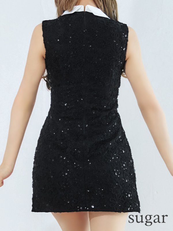 ブラック　モデル：三上悠亜　身長：159cm　着用サイズ：Sサイズ