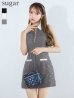 グレー　モデル：三上悠亜　身長：159cm　着用サイズ：Sサイズ
