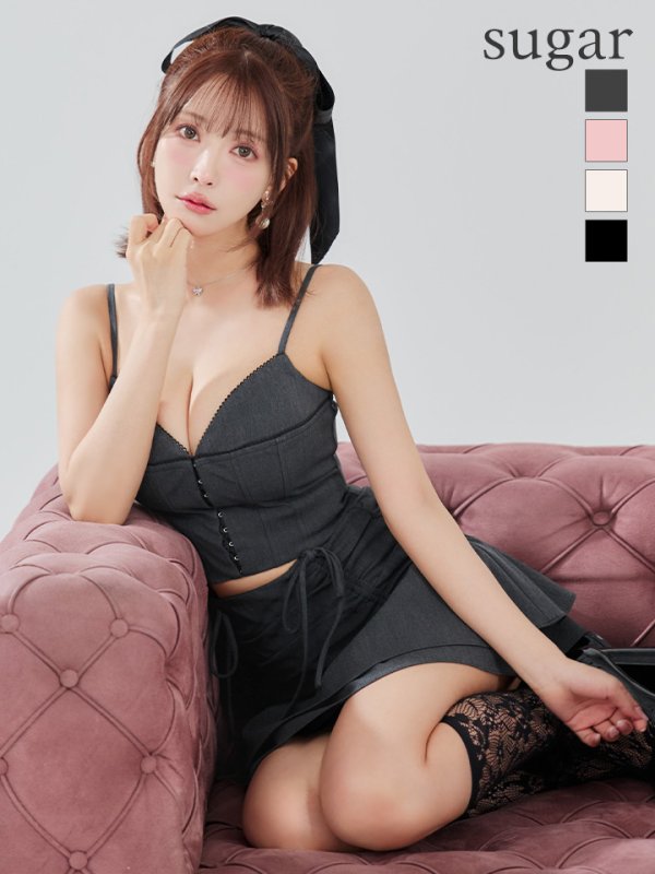 グレー モデル：三上悠亜　身長：159cm　着用サイズ：Sサイズ