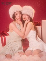 【予約商品/12月下旬発送予定】XSサイズあり【ROBE de FLEURS/ローブドフルール】【DEA./ディア】フラワーレース/ ホルターネック/ ティアード/ バストジップ/ プリーツ/ バックオープンフレア/ ミニドレス/ キャバドレス[OF08]