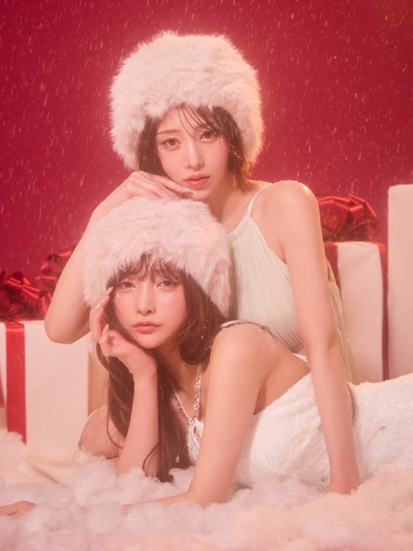 モデル：まみ　身長：160cm　着用サイズ：Sサイズ モデル：りこ　身長：156cm　着用サイズ：Sサイズ