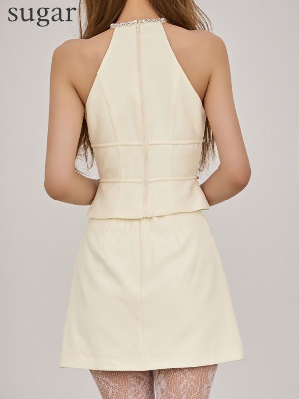 アイボリー　モデル：るりぴ　身長：165cm　着用サイズ：Sサイズ