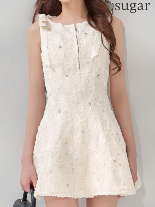 アイボリー　モデル：さくら　身長：155cm　着用サイズ：Sサイズ