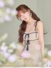 アイボリーxブラック　モデル：三上悠亜　身長：159cm　着用サイズ：Sサイズ