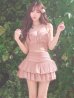 ピンク　モデル：三上悠亜　身長：159cm　着用サイズ：Sサイズ