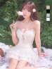 ホワイト　モデル：三上悠亜　身長：159cm　着用サイズ：Sサイズ
