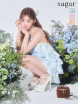 【予約商品/6月下旬発送予定】XSサイズあり【ROBE de FLEURS/ローブドフルール】シアーローズ/ ティアード/ ワンピース/ ミニドレス/ キャバドレス[OF2]