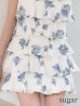 画像11: XSサイズあり【ROBE de FLEURS/ローブドフルール】フラワージャガード/ シフォン/ ティアード/ フリル/ フレア/ ミニドレス/ キャバドレス[OF08]【一部予約商品/7月下旬発送予定】 (11)