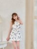 画像3: XSサイズあり【ROBE de FLEURS/ローブドフルール】フラワージャガード/ シフォン/ ティアード/ フリル/ フレア/ ミニドレス/ キャバドレス[OF08]【一部予約商品/7月下旬発送予定】 (3)