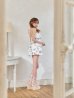 画像4: XSサイズあり【ROBE de FLEURS/ローブドフルール】フラワージャガード/ シフォン/ ティアード/ フリル/ フレア/ ミニドレス/ キャバドレス[OF08]【一部予約商品/7月下旬発送予定】 (4)