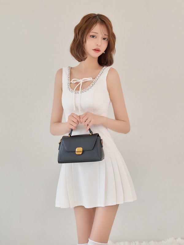 アイボリー　モデル：れみれみ　身長：163cm　着用サイズ：Sサイズ