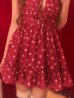 ワインレッド　モデル：まみ　身長：161cm　着用サイズ：Sサイズ