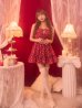 ワインレッド　モデル：まみ　身長：161cm　着用サイズ：Sサイズ