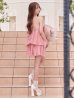 ピンク　モデル：天海りこ　身長：156cm　着用サイズ：Sサイズ