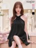 ブラック　モデル：天海りこ　身長：156cm　着用サイズ：Sサイズ