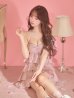 ピンク　モデル：三上悠亜　身長：159cm　着用サイズ：Sサイズ