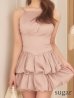 ピンクベージュ　モデル：飛鳥　身長：160cm　着用サイズ：Sサイズ