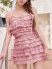 ピンク モデル：まみ 身長161cm　着用サイズ：Sサイズ