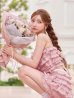 ピンク モデル：まみ 身長161cm　着用サイズ：Sサイズ