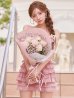 ピンク モデル：まみ 身長161cm　着用サイズ：Sサイズ