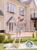 ネイビー　モデル：まみ　身長：160cm　着用サイズ：Sサイズ