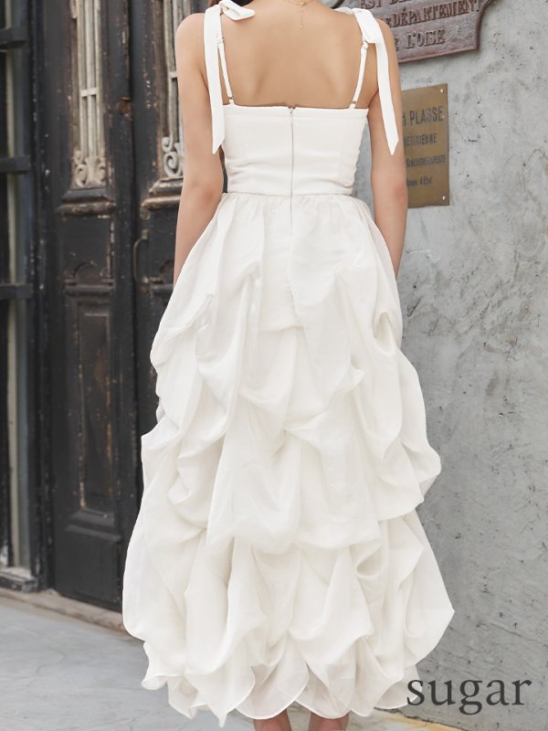 アイボリー　モデル：まいか　身長：165cm　着用サイズ：Sサイズ