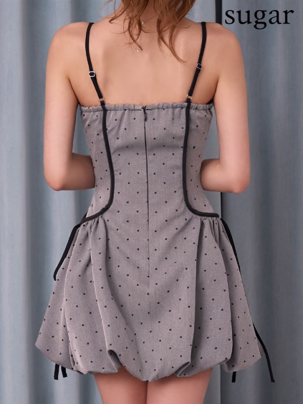 グレー　モデル：るりぴ　身長：165cm　着用サイズ：Sサイズ