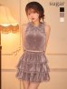 ピンクベージュ　モデル：羽澄まり　身長：158cm　着用サイズ：Sサイズ