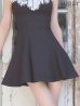 ブラック　モデル：れみれみ　身長：163cm　着用サイズ：Sサイズ