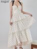 ホワイト　モデル：ももか　身長：156cm　着用サイズ：Sサイズ