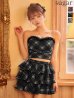 ブラック　モデル：ゆな　身長：161cm　着用サイズ：Sサイズ