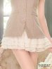 ベージュ　モデル：明日花キララ　身長162cm　着用サイズ：Sサイズ