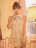 ベージュ　モデル：まみ　身長：161cm　着用サイズ：Sサイズ