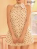 ベージュ　モデル：まみ　身長：161cm　着用サイズ：Sサイズ