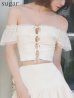 アイボリー　モデル：れみれみ　身長：163cm　着用サイズ：Sサイズ