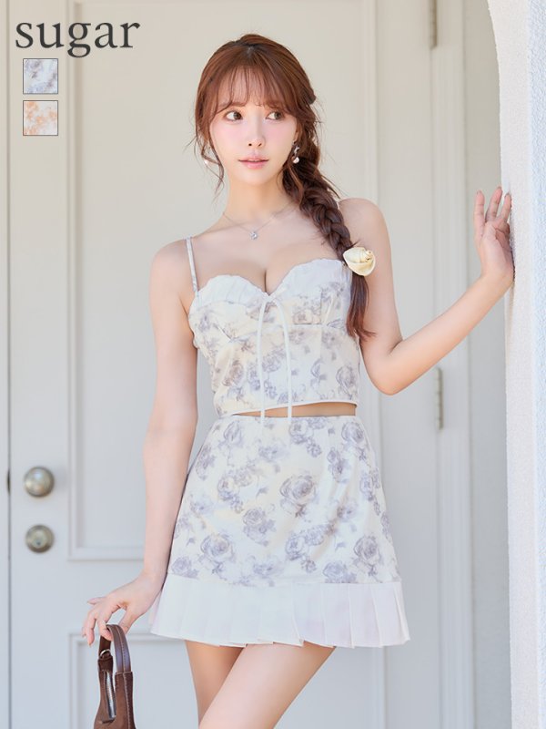 ブルー モデル：三上悠亜　身長：159cm　着用サイズ：Sサイズ
