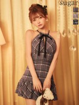 【予約商品/9月中旬発送予定】XSサイズあり【ROBE de FLEURS/ローブドフルール】フレア/ ミニドレス/ キャバドレス[OF08]