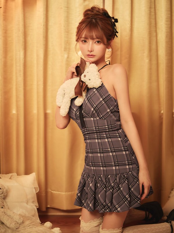 ブラウン　モデル：まみ　身長：161cm　着用サイズ：Sサイズ
