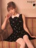 ブラック　モデル：まみ　身長：161cm　着用サイズ：Sサイズ