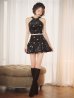 ブラック　モデル：れみれみ　身長：163cm　着用サイズ：Sサイズ