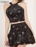 ブラック　モデル：れみれみ　身長：163cm　着用サイズ：Sサイズ