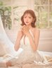 画像10: 【予約商品/9月下旬発送予定】】【ROBE de FLEURS/ローブドフルール】 ホルターネック/ ティアード/ 2段フリル/ フレア/ シフォン/ サテン/ フリル/ ミニドレス/ キャバドレス[OF08] (10)