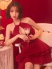 レッド　モデル：天海りこ　身長：156cm　着用サイズ：Sサイズ