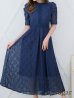 画像17: 【AMORA GRACE / アモーラグレース】 オケージョンドレス/ パーティードレス/ お呼ばれドレス/ 総レース/ パフスリーブ/ 袖あり/ 五分袖/ ミモレ丈/ ワンピース/ キャバドレス[OF05]