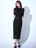 ブラック モデル：ゆめ　身長：160cm　着用サイズ：8号(Sサイズ)
